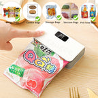 2-in-1 Mini Bag Sealer & Cutter – Rechargeable Heat Sealer
